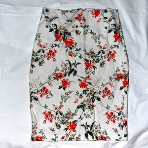 Ann Taylor floral skirt!
